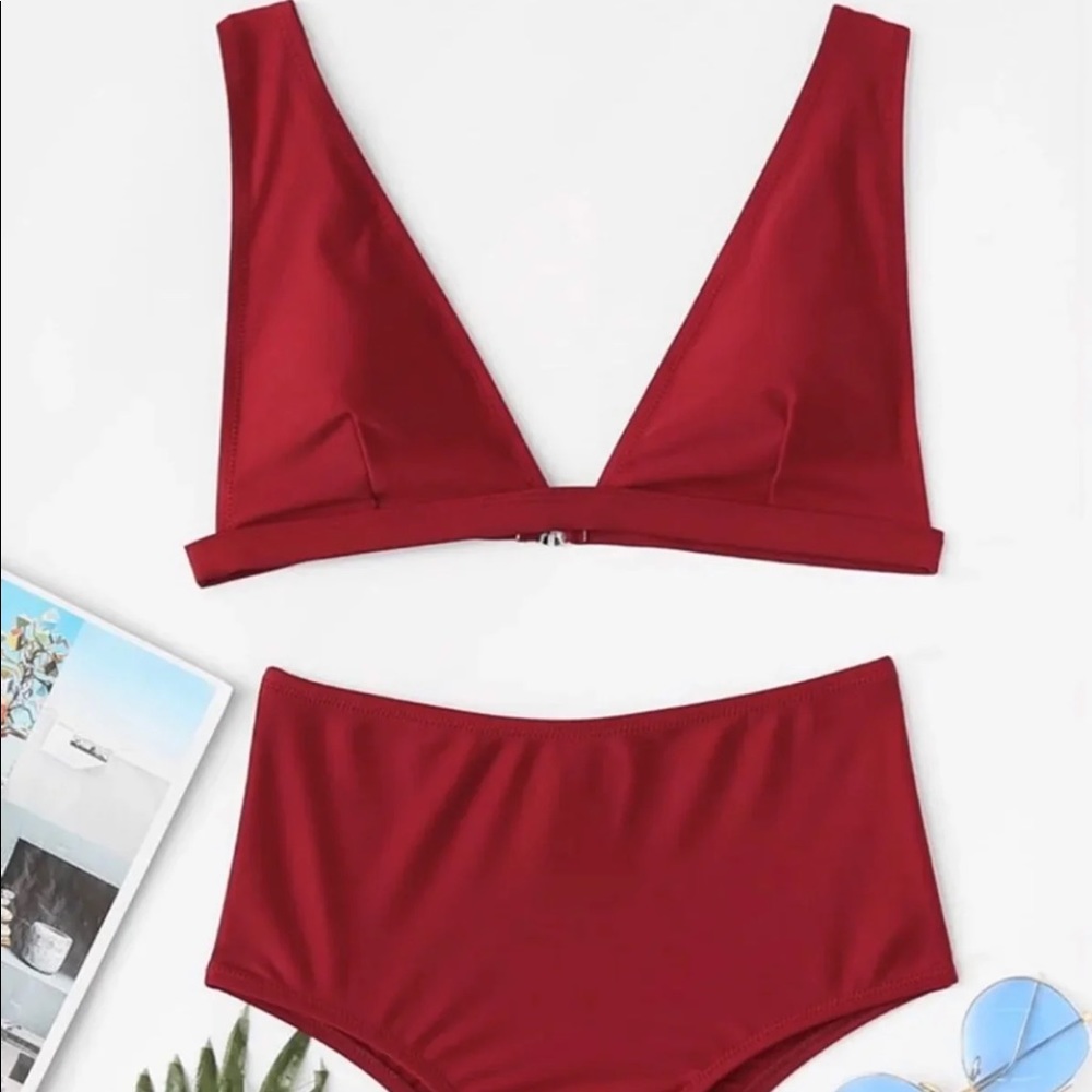 high waist bikini